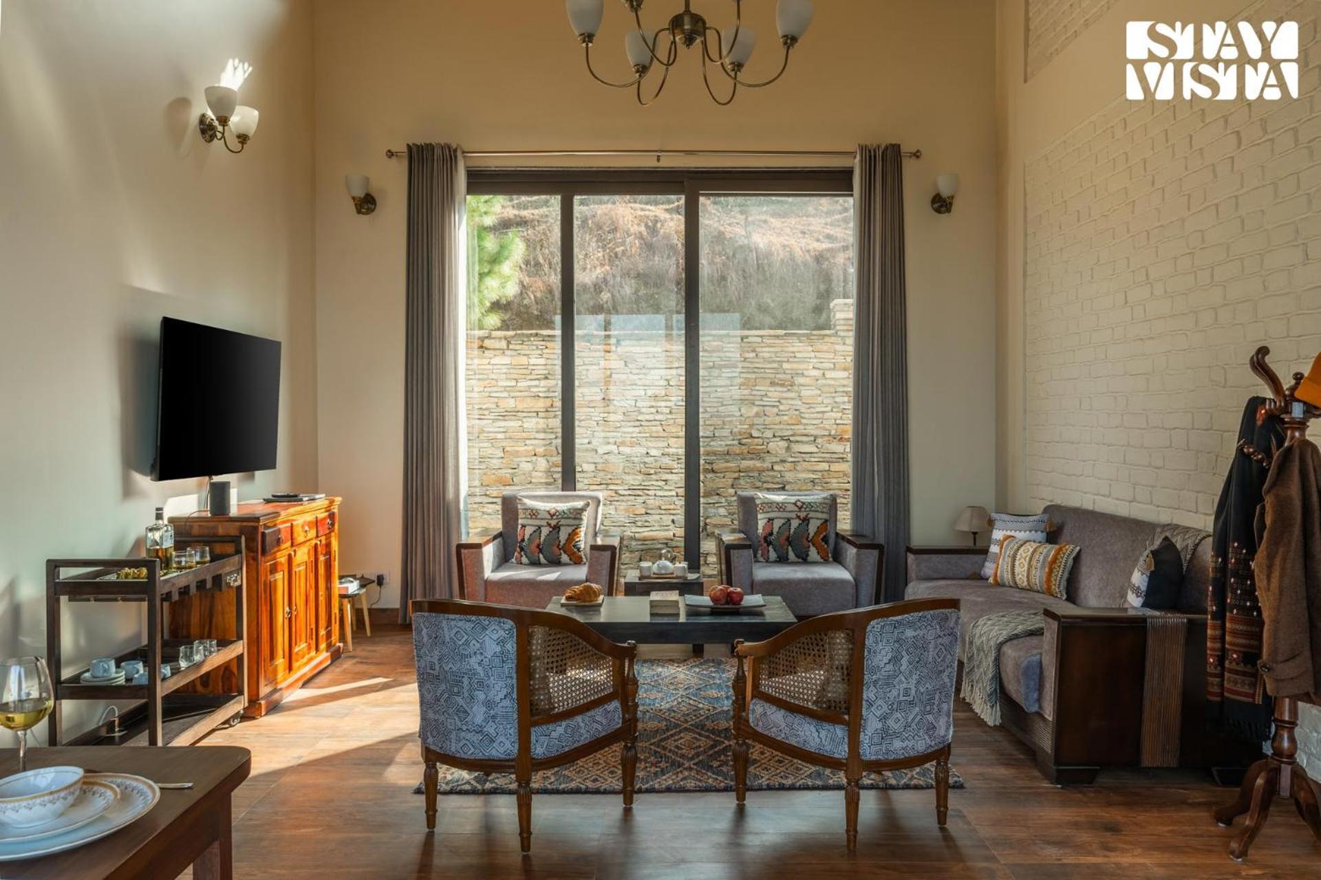 Stayvista At Amulyam Villa With Lawn & Bonfire Mukteshwar Zewnętrze zdjęcie