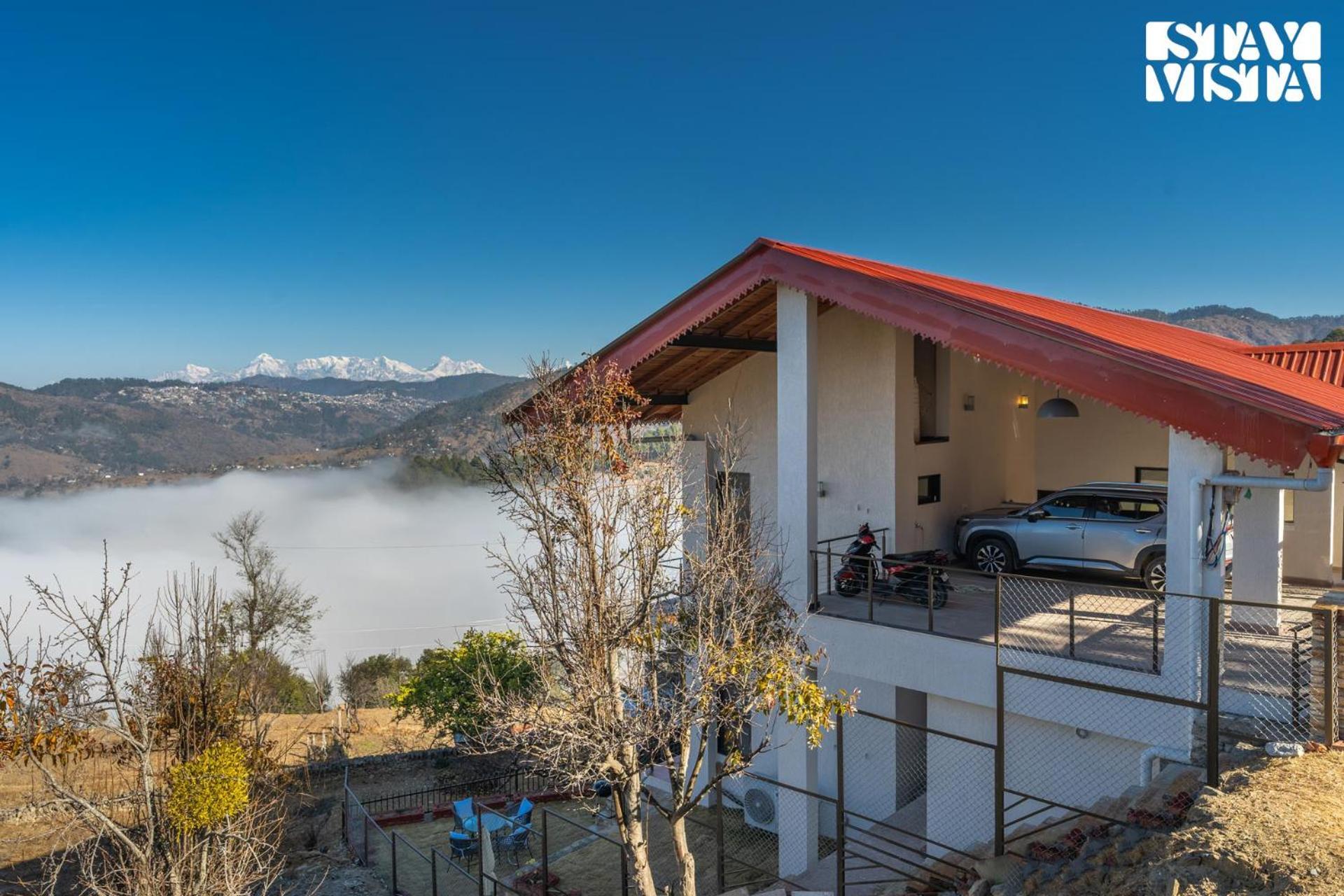 Stayvista At Amulyam Villa With Lawn & Bonfire Mukteshwar Zewnętrze zdjęcie