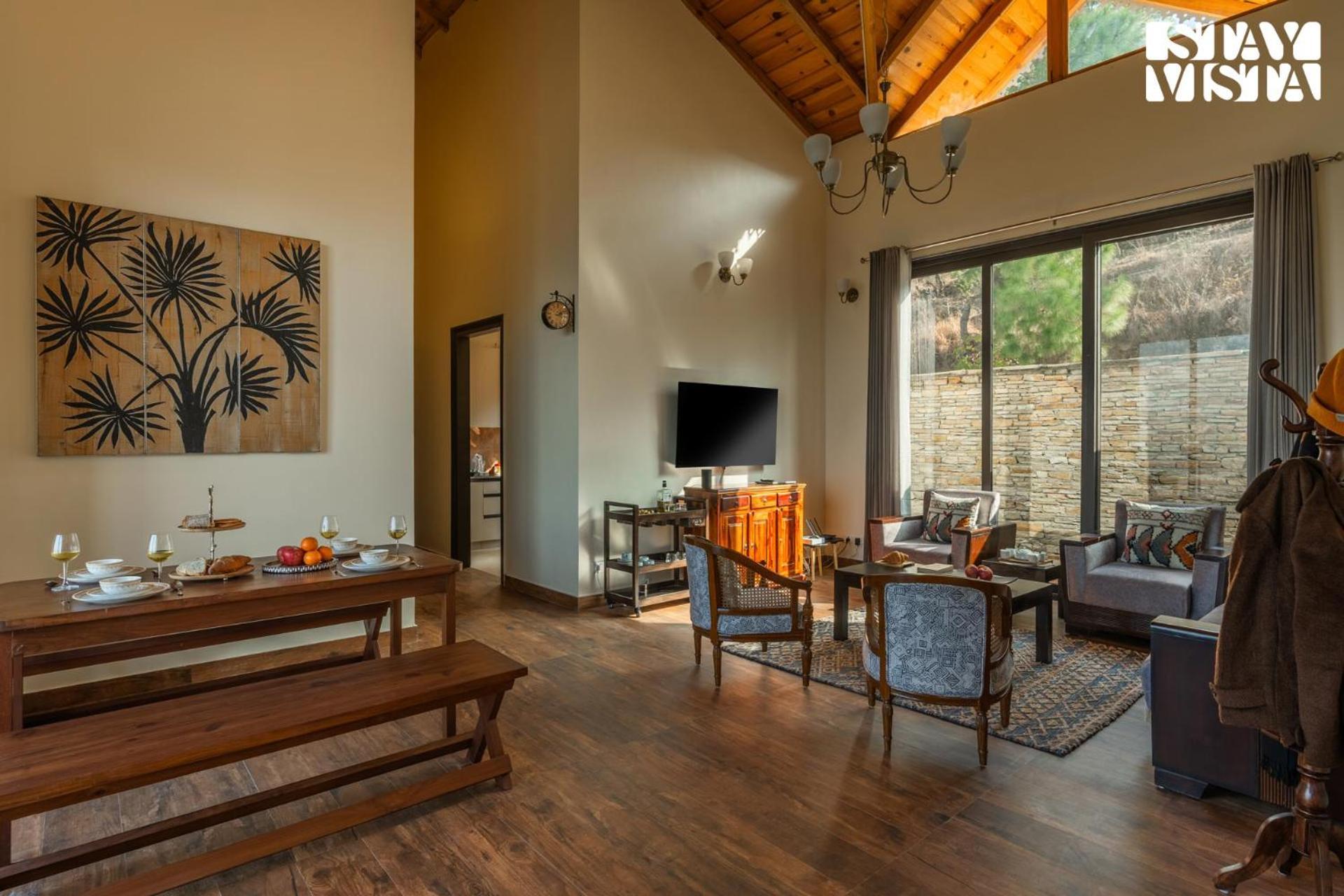 Stayvista At Amulyam Villa With Lawn & Bonfire Mukteshwar Zewnętrze zdjęcie